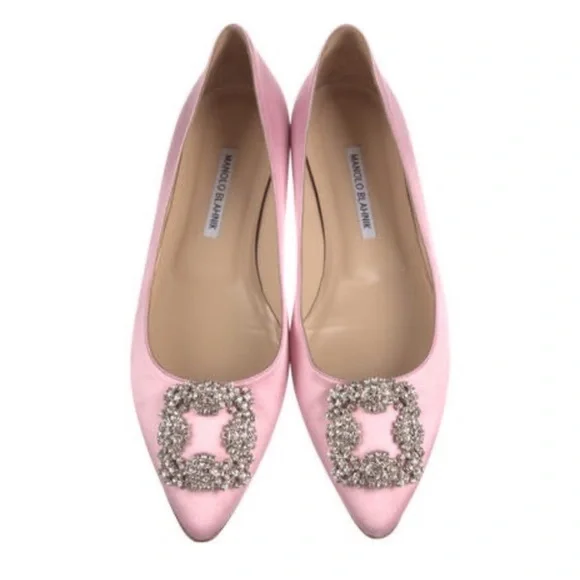 Manolo Blahnik | Shoes | Manolo Blahnik Hangisi Pink Buckle Manolo Blahnik | Shoes | Manolo Blahnik Hangisi Pink Buckle
